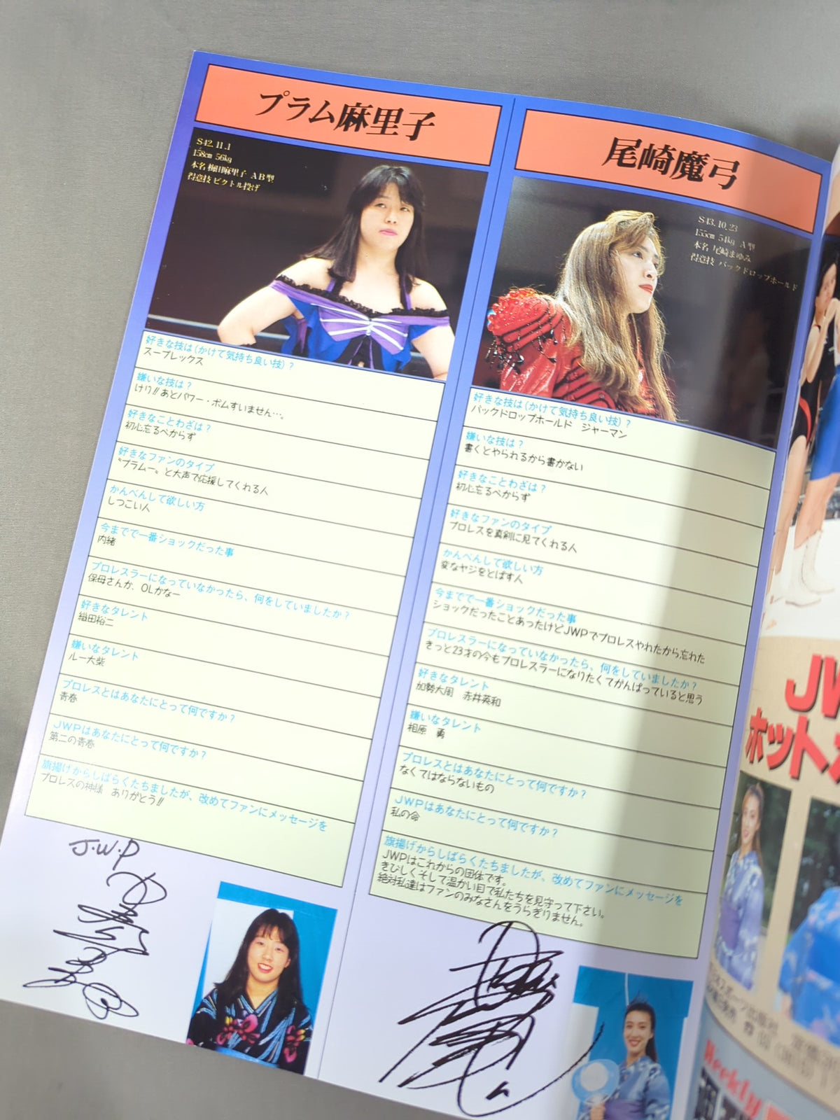 JWP / OFFICIAL PAMPHLET Vol.3