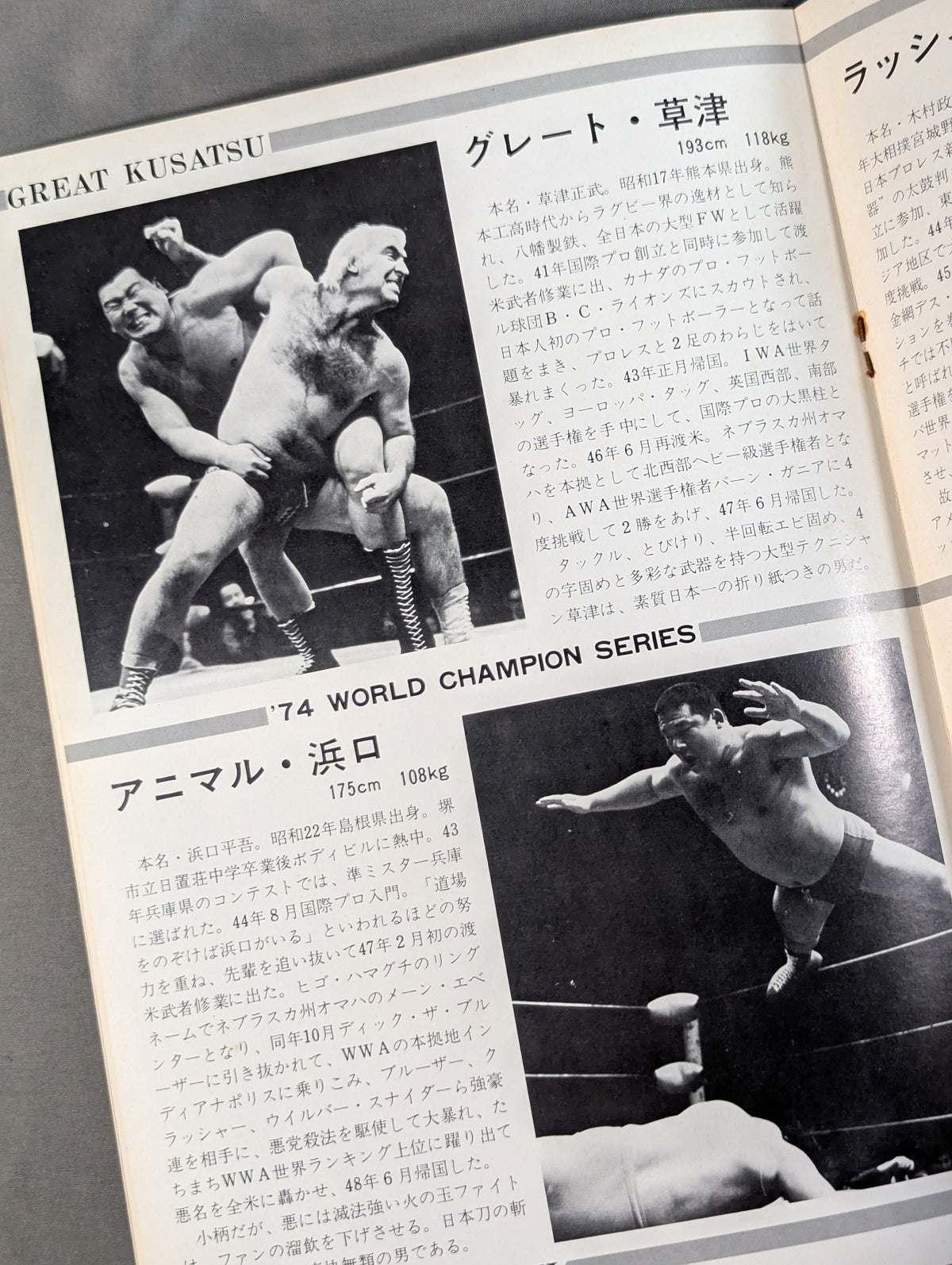 ★ガニアvsロビンソン AWA世界戦★ 74ワールド・チャンピオン・シリーズ