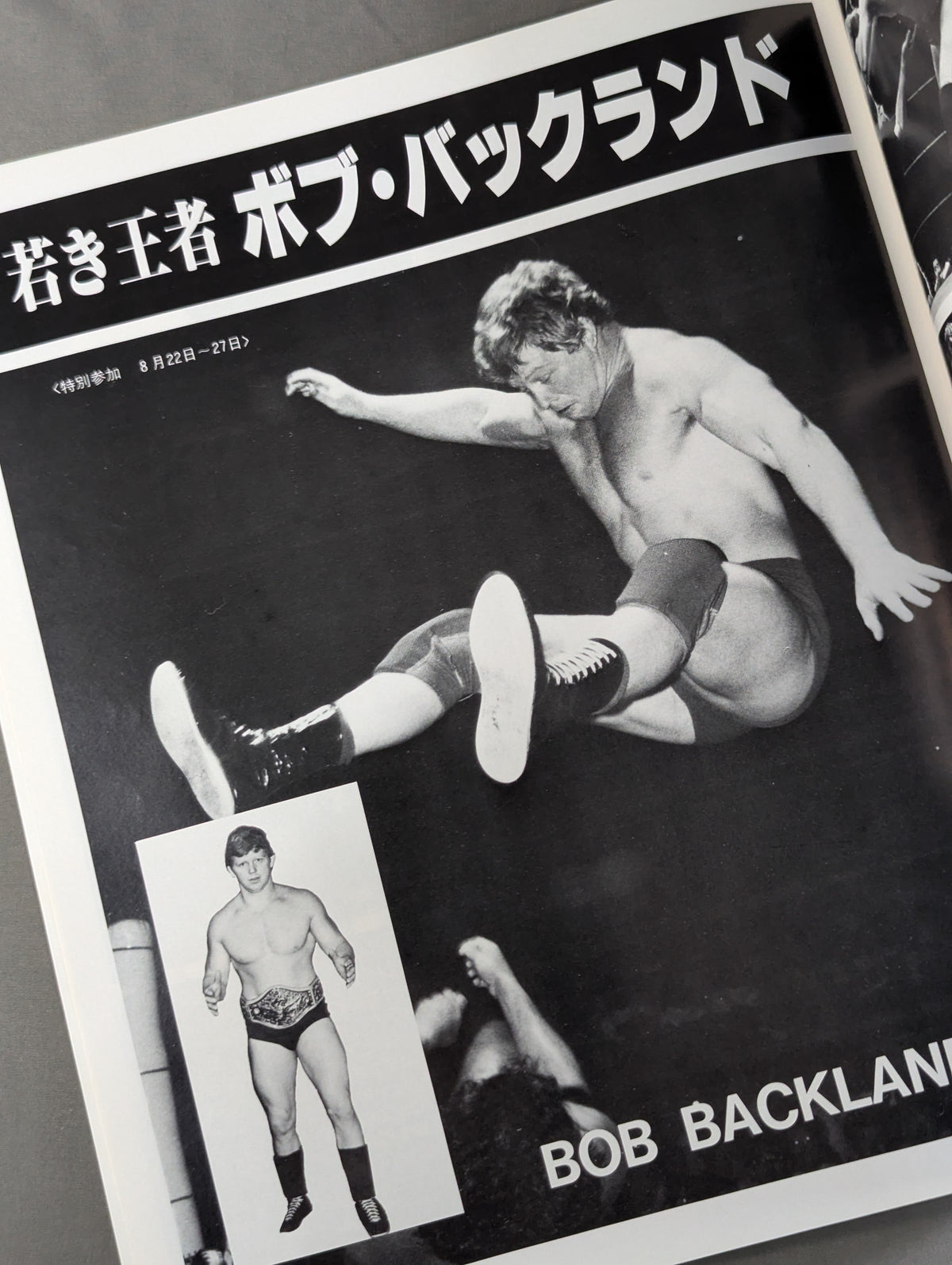 ★ Inoki vs Backland NWF Fight ★ 80 Bloody Fight Series [Opening Match]