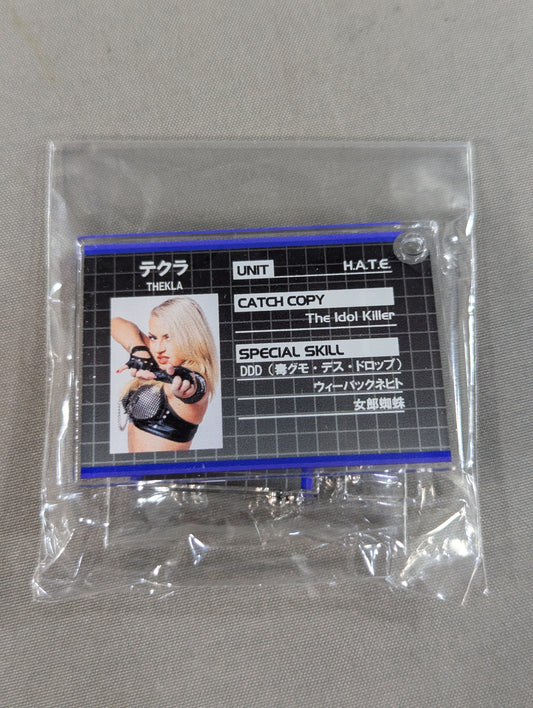 テクラ プロフィールアクリルキーホルダー