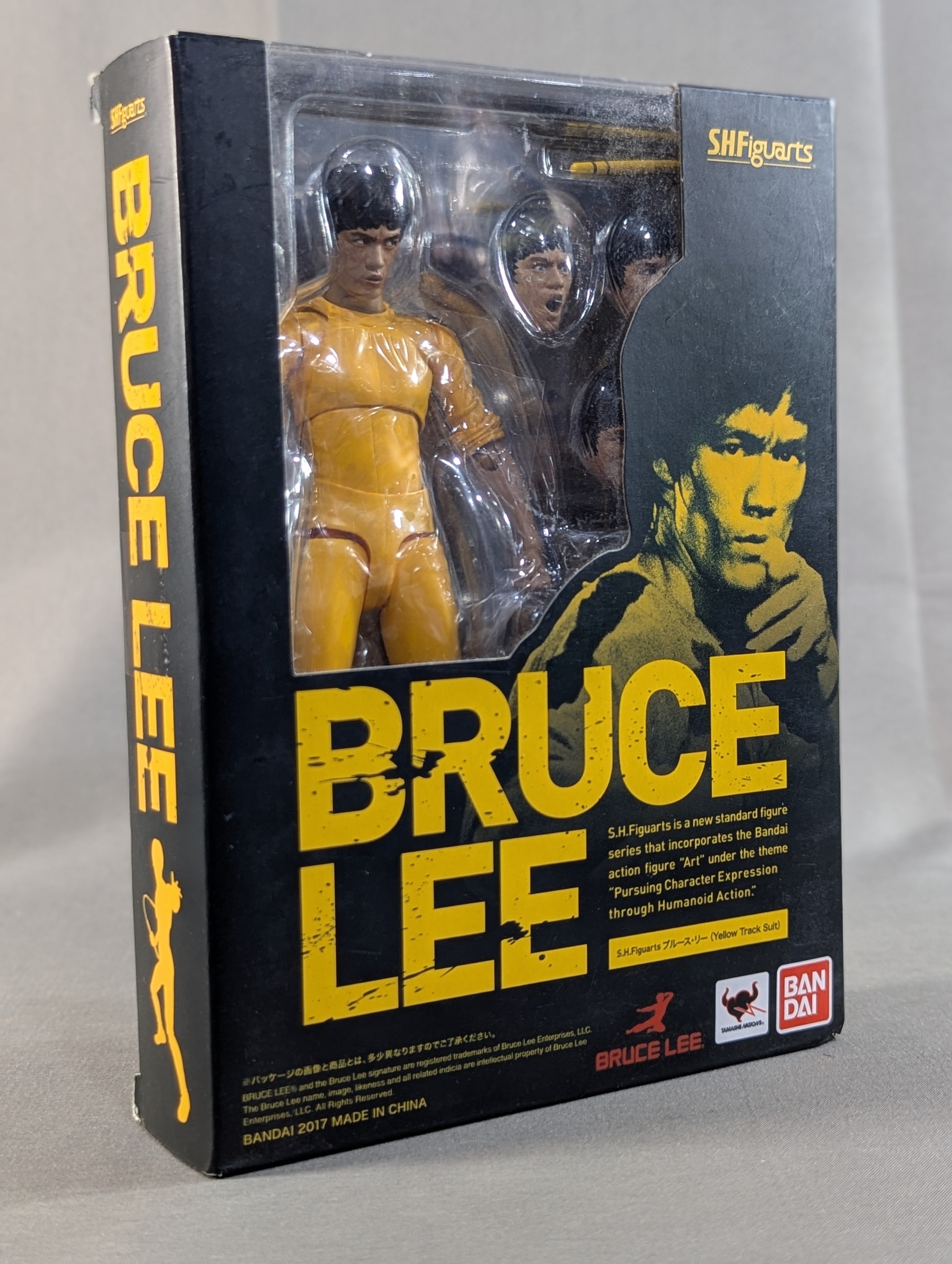 ☆S.H.Figuarts☆ ブルース・リー (Yellow Track Suit) 「死亡遊戯