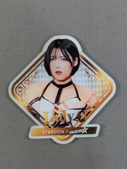 Lady C  STARDOM×FAVESTAR! Acrylic sticker 