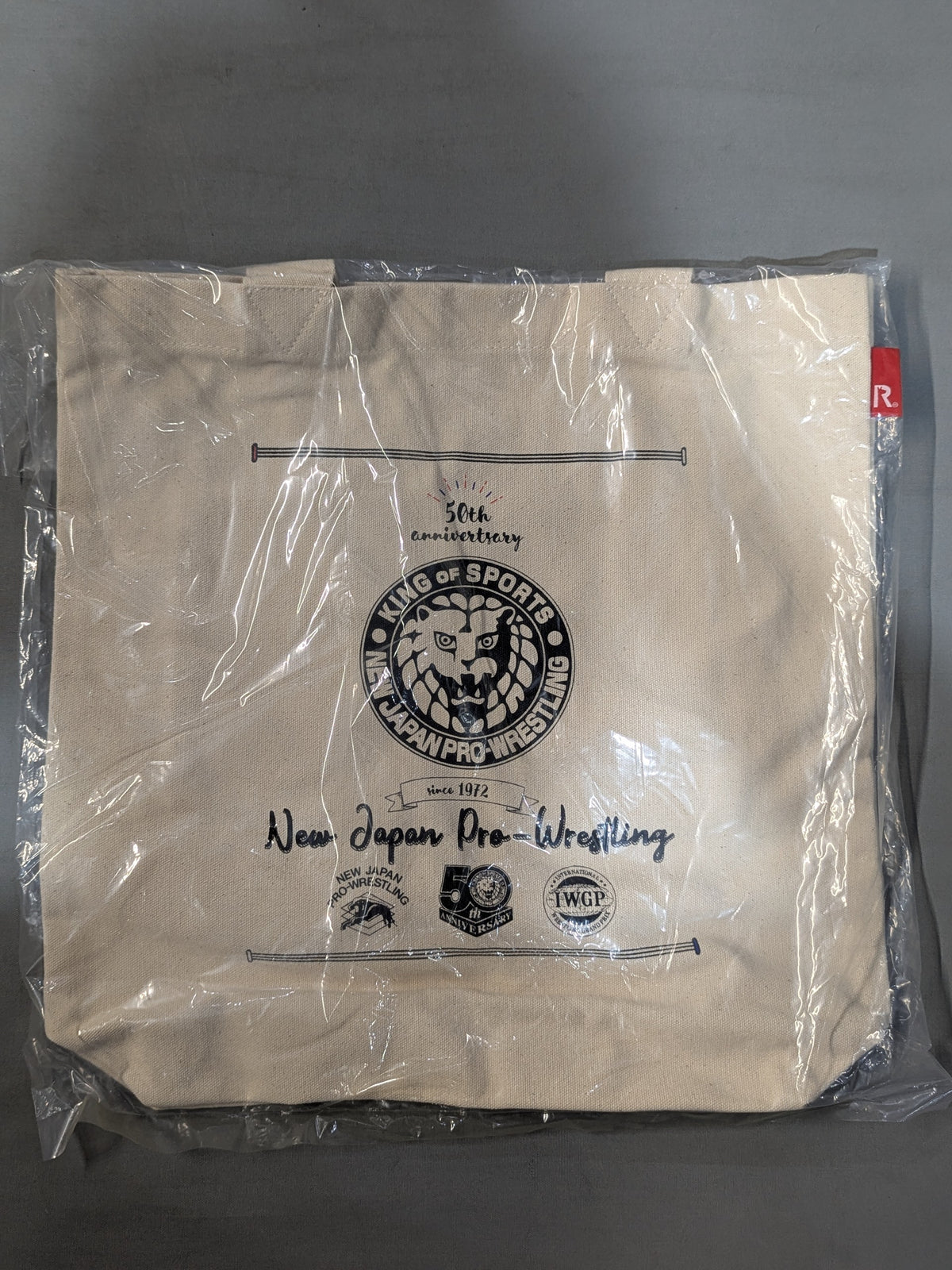 ★ New Japan Pro Wrestling ×ROOTOTE★ Lion Mark  Model Tote Bag