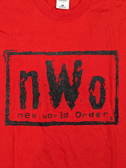 nWo ウルフパックTシャツ④(WCW(1990s) / レッド)