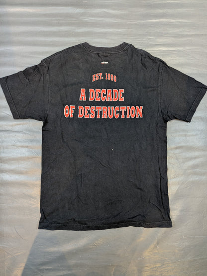 Undertaker 'DEADMAN INC.' T-shirt (WWF (2000s) / Black)