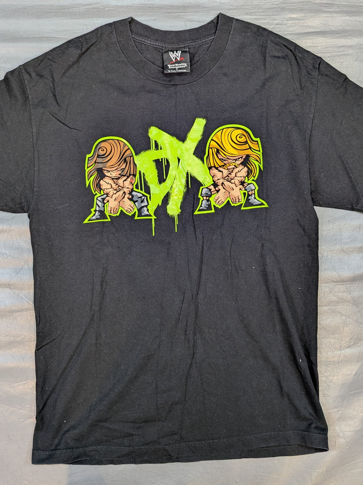 D-GENERATION X イラストTシャツ③(WWE(2000s) / ブラック)