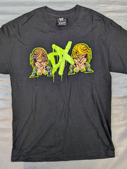 D-GENERATION X イラストTシャツ③(WWE(2000s) / ブラック)