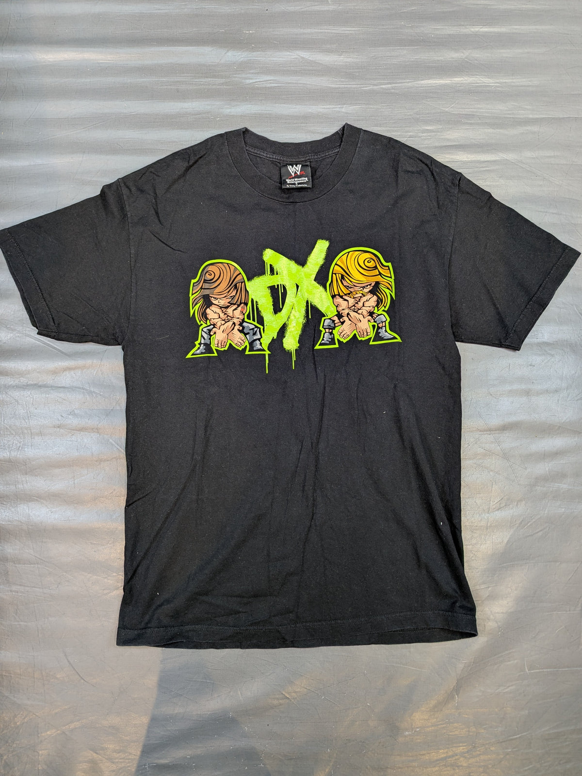 D-GENERATION X イラストTシャツ③(WWE(2000s) / ブラック)
