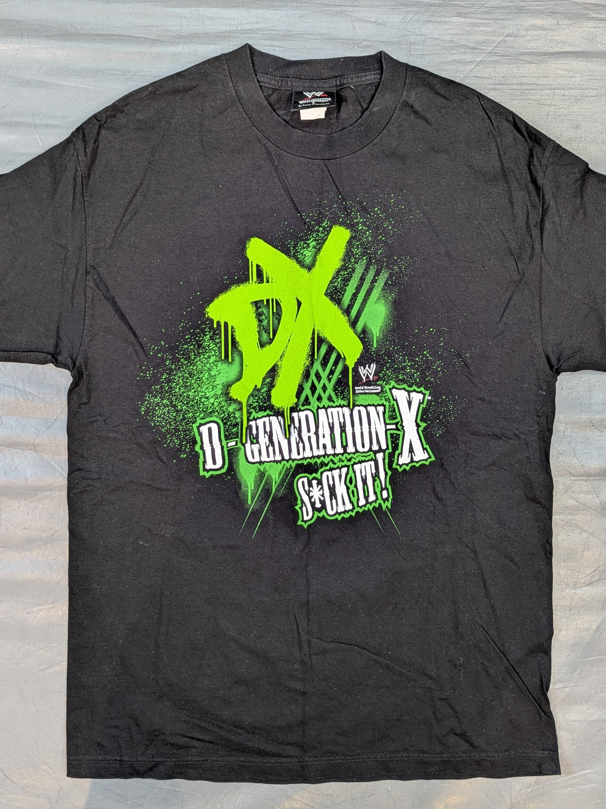 D-GENERATION X「SUCK IT!」 T-shirt (WWE (2000s) / Black)