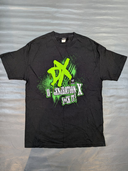 D-GENERATION X「SUCK IT!」 T-shirt (WWE (2000s) / Black)