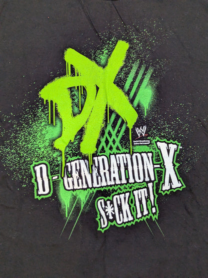 D-GENERATION X「SUCK IT!」 T-shirt (WWE (2000s) / Black)