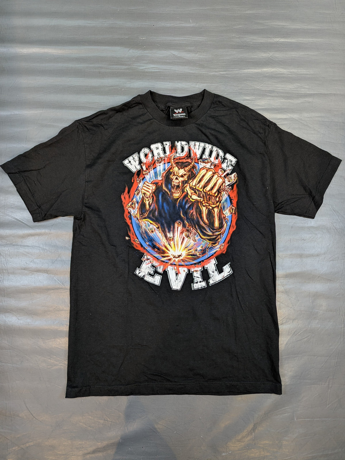 アンダーテイカー「WORLDWIDE EVIL」Tシャツ(WWE(2003) / ブラック)