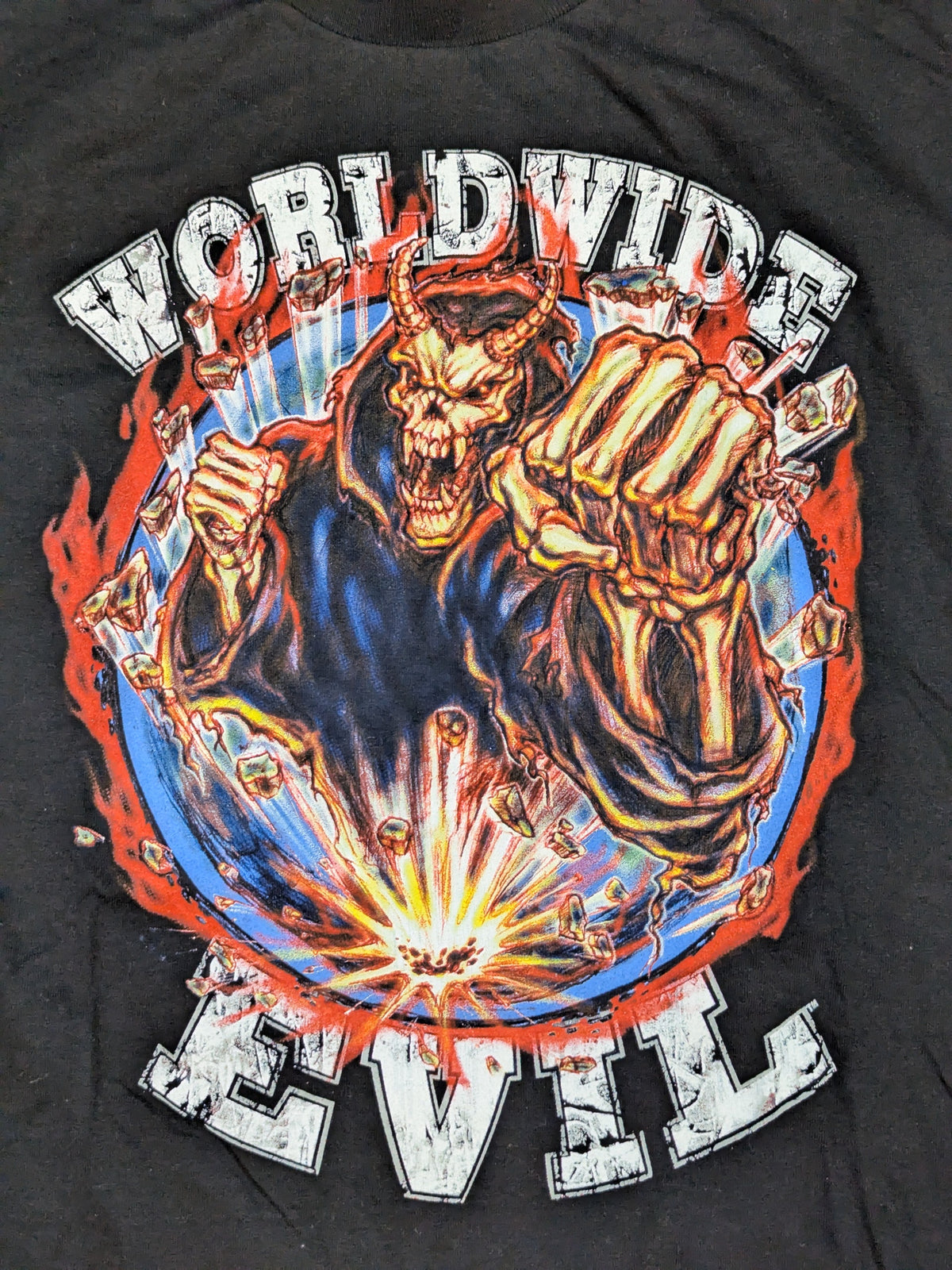 アンダーテイカー「WORLDWIDE EVIL」Tシャツ(WWE(2003) / ブラック)