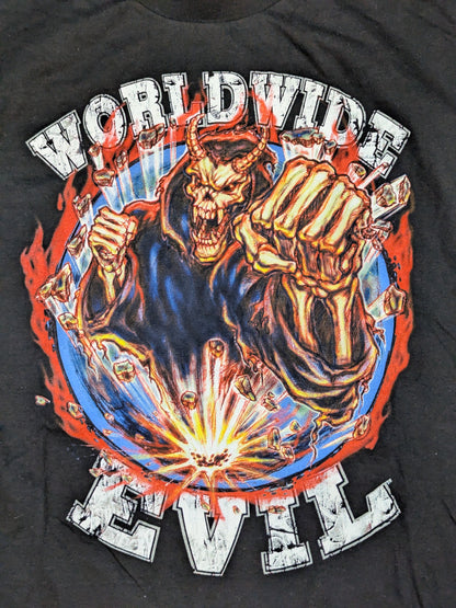 アンダーテイカー「WORLDWIDE EVIL」Tシャツ(WWE(2003) / ブラック)