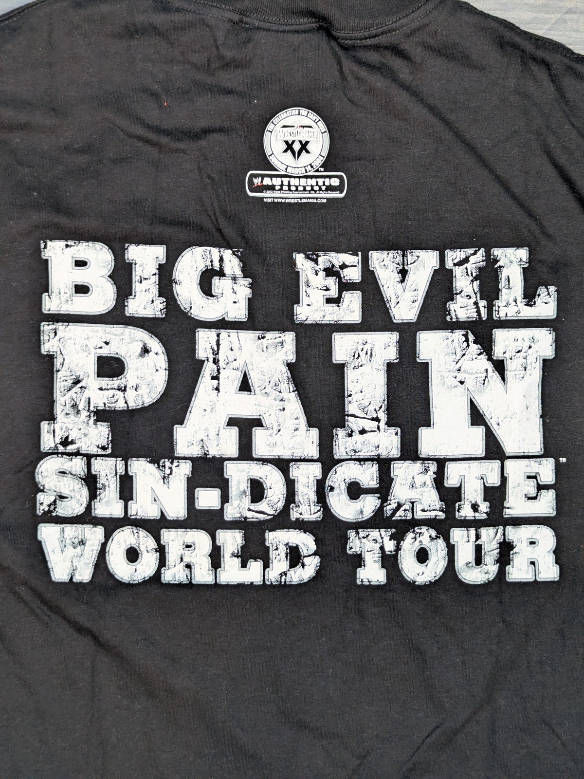 アンダーテイカー「WORLDWIDE EVIL」Tシャツ(WWE(2003) / ブラック)