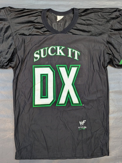 D-GENERATION X「SUCK IT」ホッケージャージ②(WWF(1990s) / ブラック)
