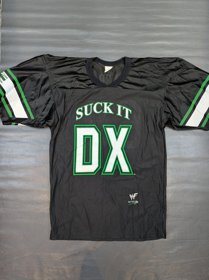 D-GENERATION X「SUCK IT」ホッケージャージ②(WWF(1990s) / ブラック)
