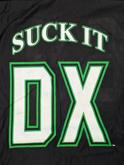D-GENERATION X「SUCK IT」ホッケージャージ②(WWF(1990s) / ブラック)