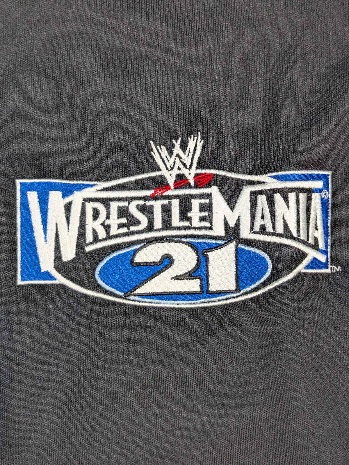レッスルマニア21 ベースボールシャツ(WWE(2005) / ブラック)
