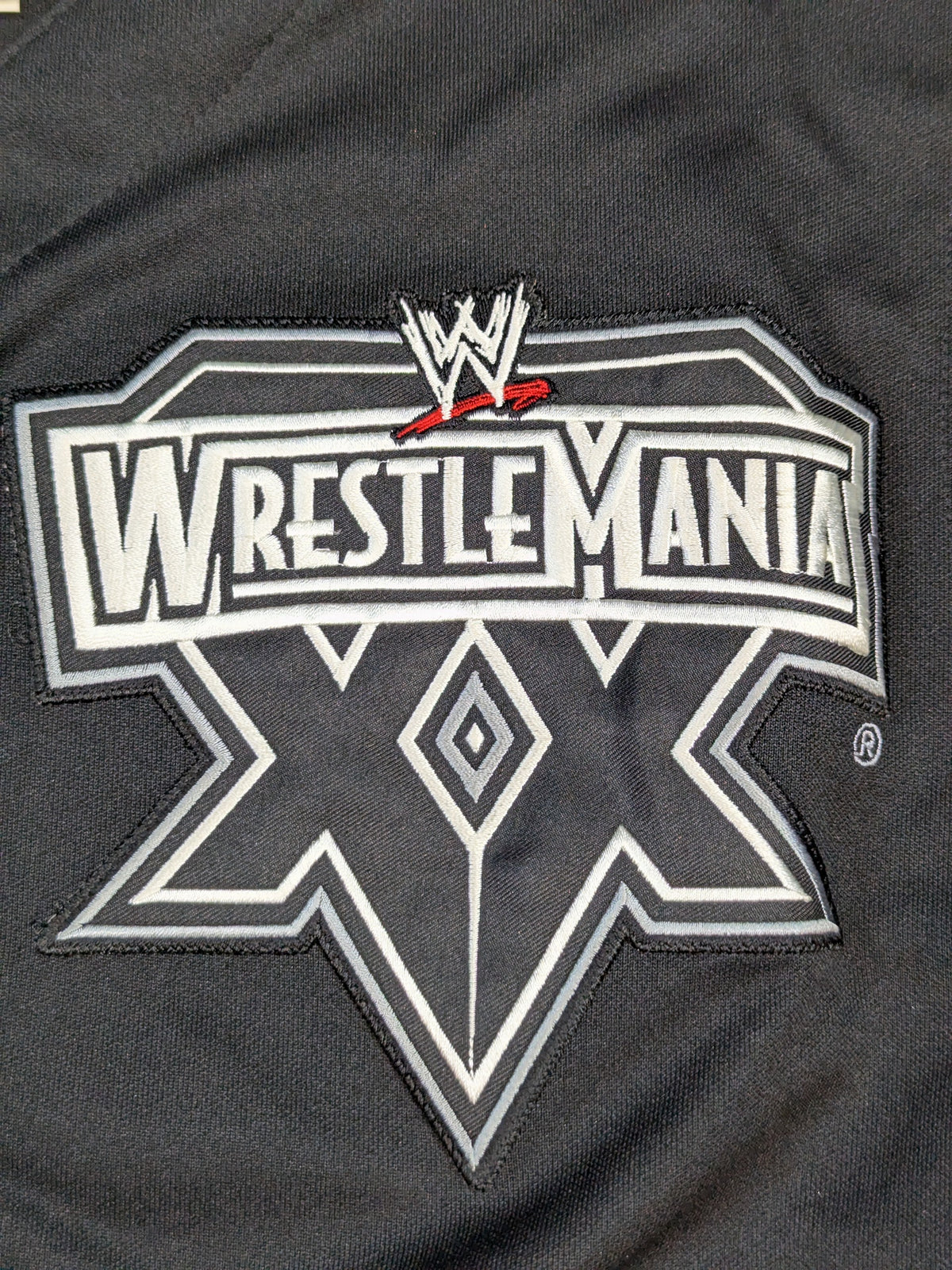 WrestleMania 20 Baseball Shirt (WWE (2004) / Black)