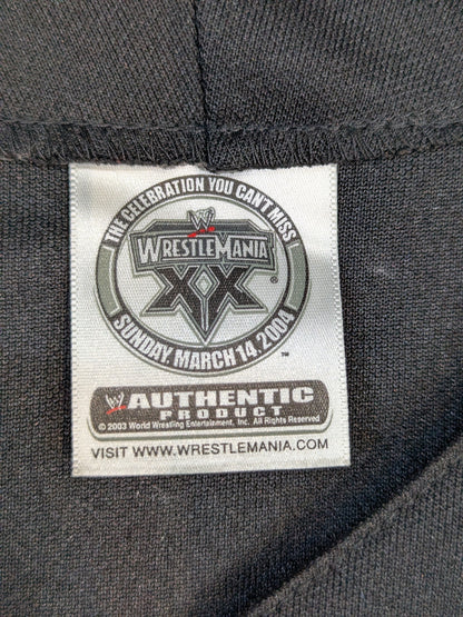 WrestleMania 20 Baseball Shirt (WWE (2004) / Black)