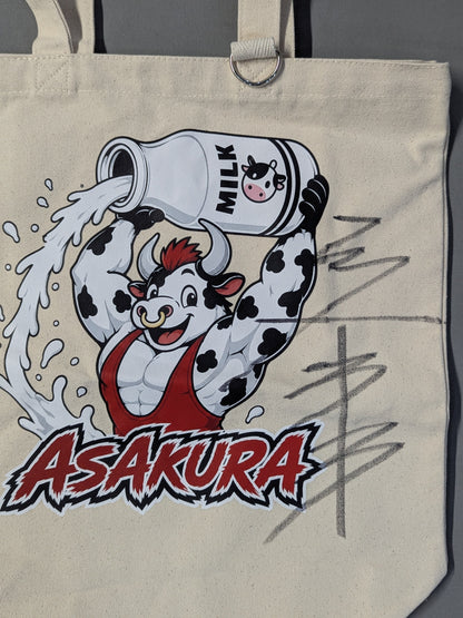 【直筆サイン入り】浅倉幸史郎 イラストトートバッグ