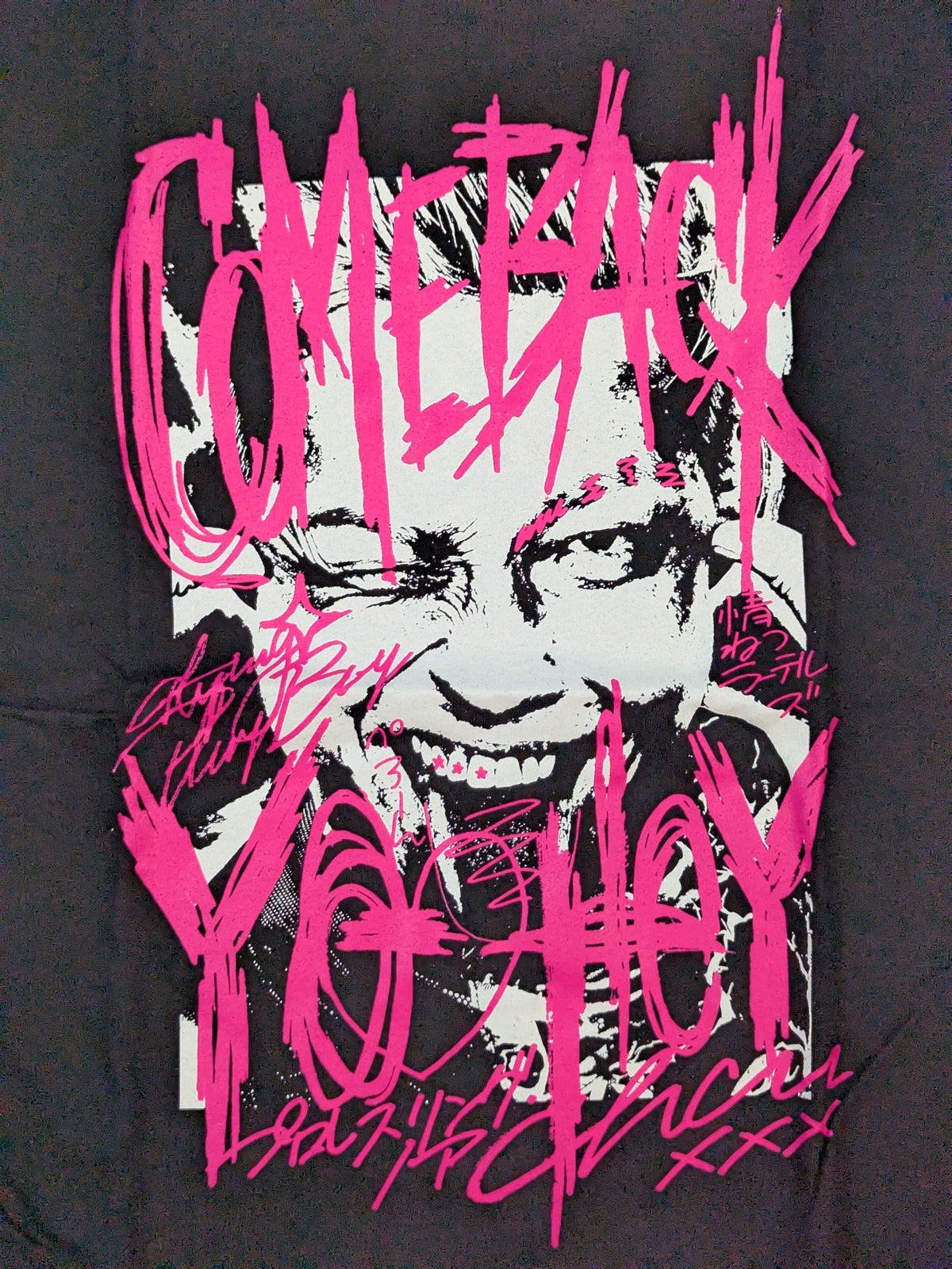 YO-HEY「COME BACK」Tシャツ