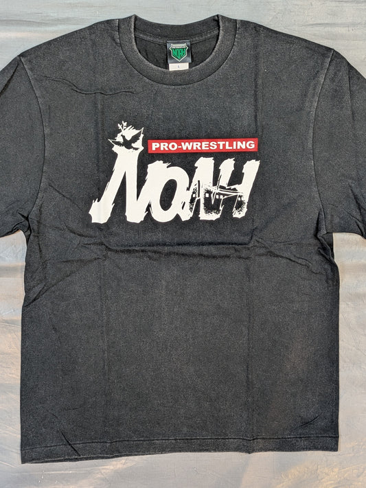 旗揚げロゴ ビンテージ風Tシャツ