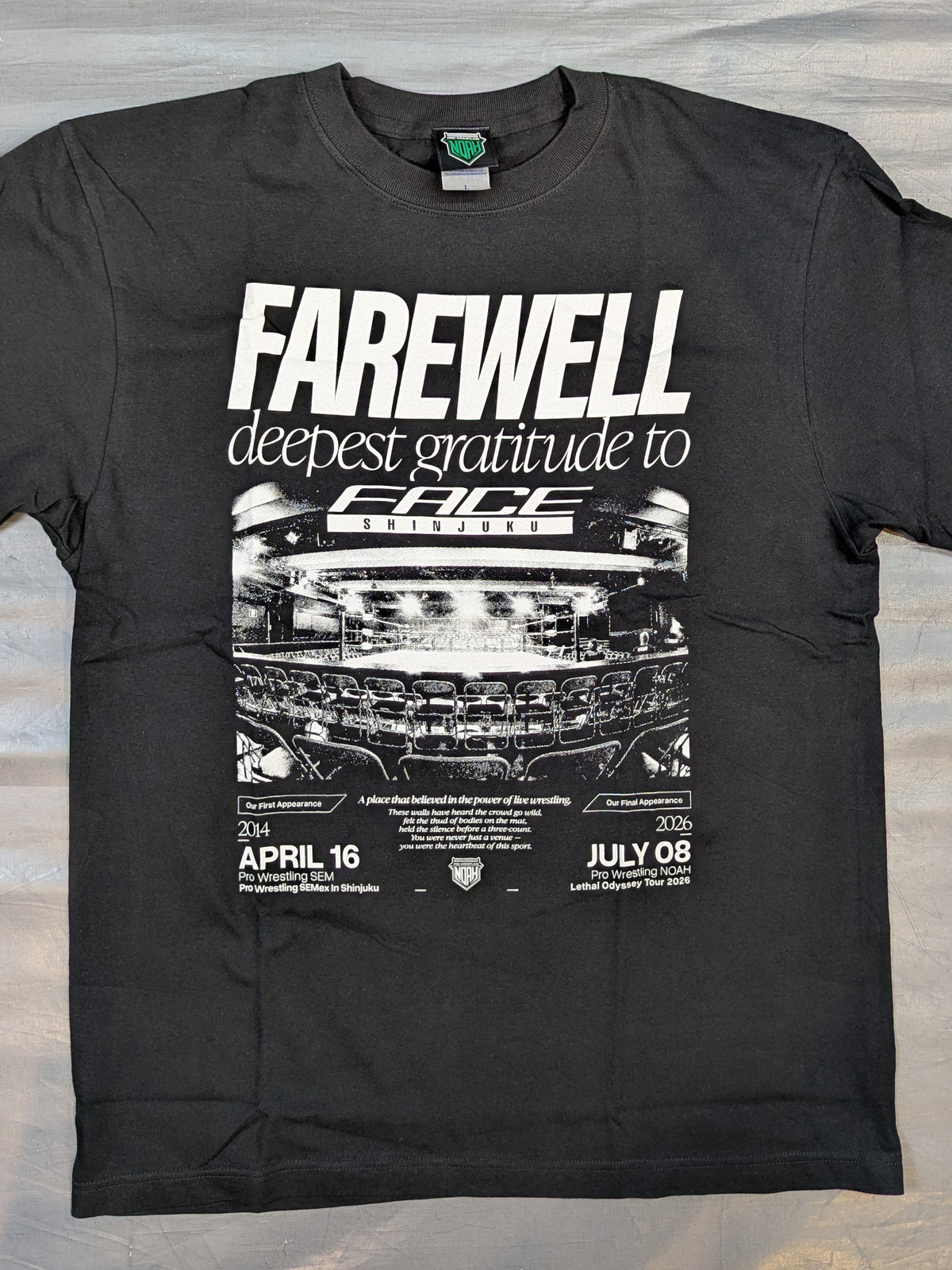 ラスト新宿FACE Tシャツ