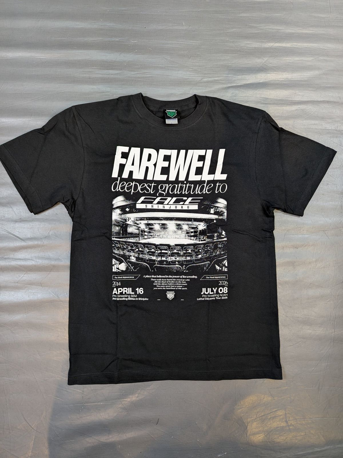 ラスト新宿FACE Tシャツ