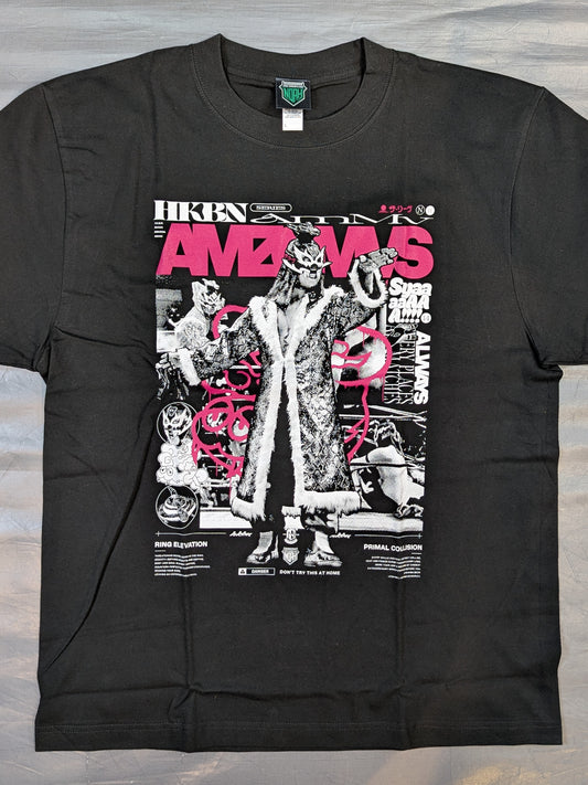 ブラックめんそ～れ「HAKOBUNE SERIES AMZING MOVES」Tシャツ