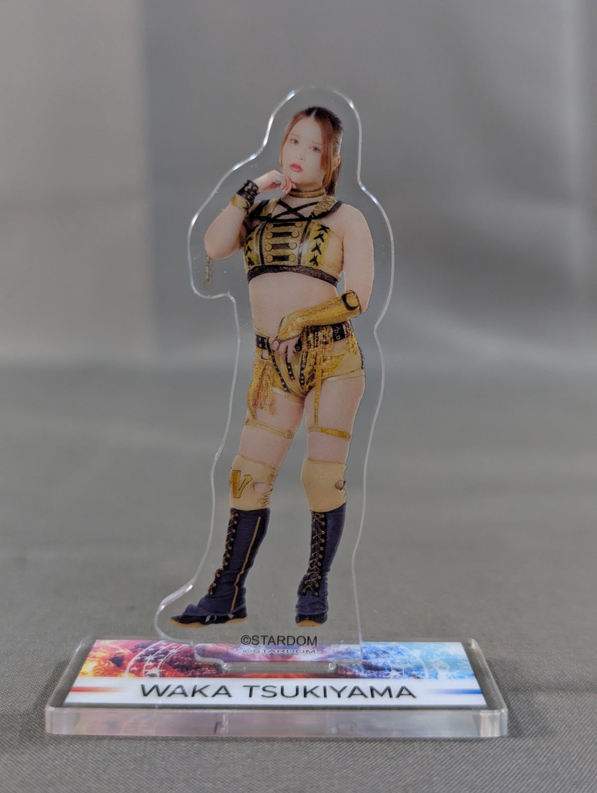 月山和香 ミニアクリルスタンド WORLD WONDER RING STARDOMくじ(2025)