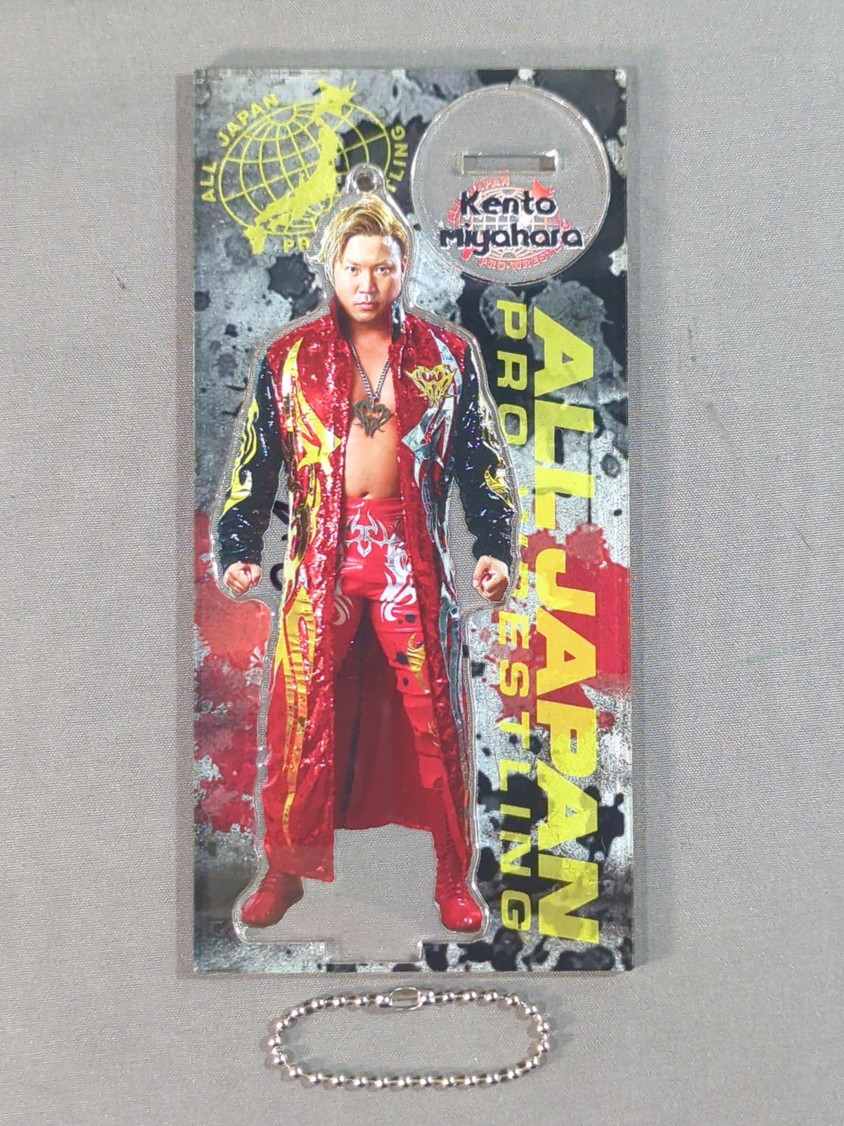 【hand signed autograph】 Kento Miyahara  Acrylic Stand Keychain