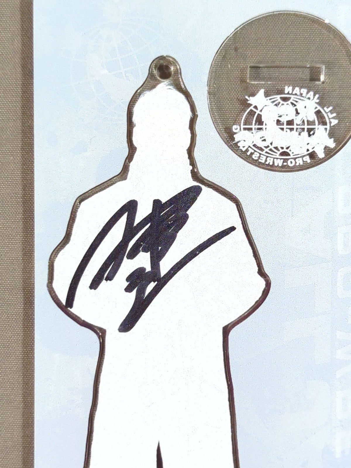 【hand signed autograph】 Ren Ayabe  Acrylic Stand Keychain