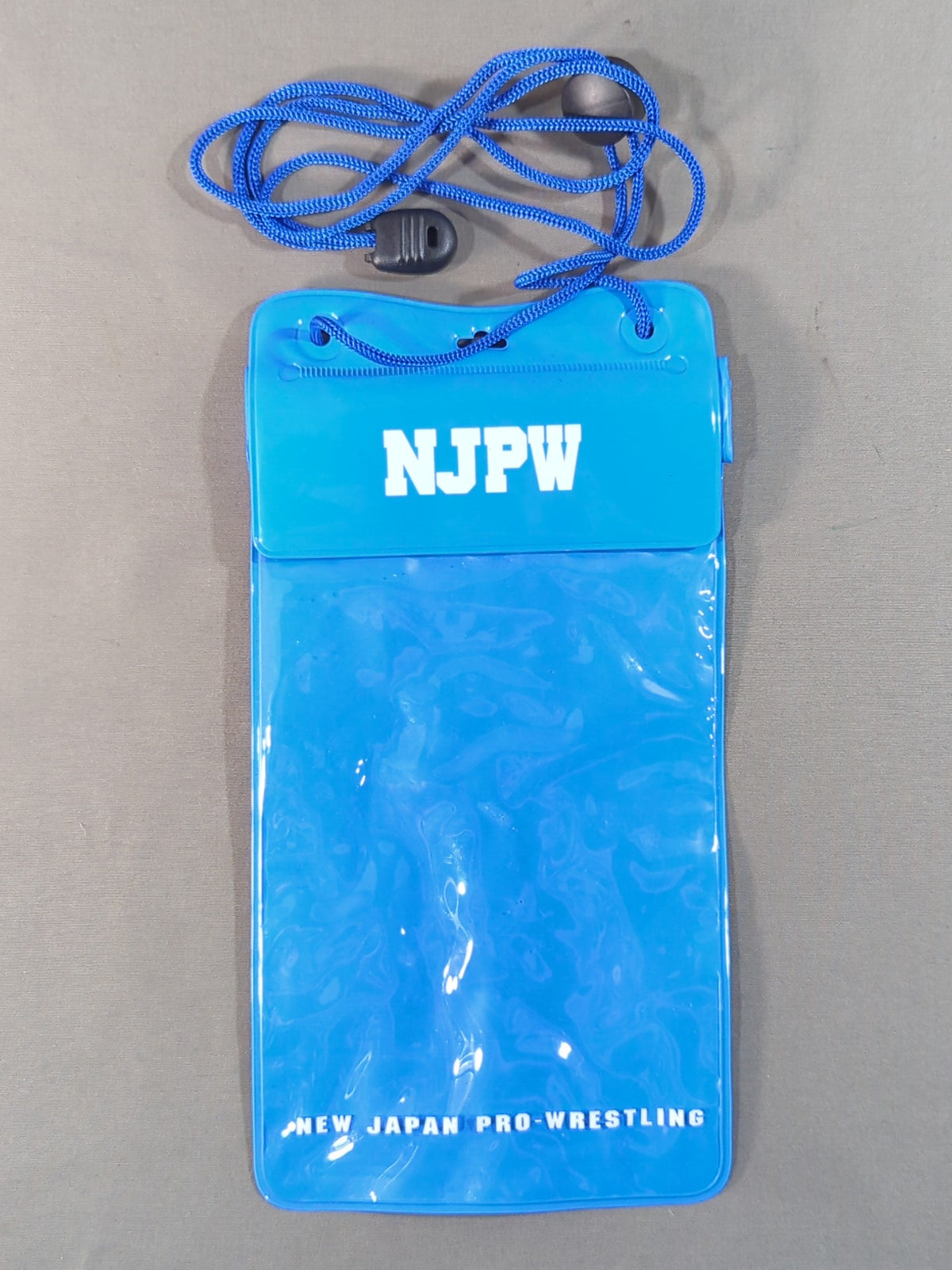 Lion Mark  Waterproof smartphone & ticket holder (blue× white)