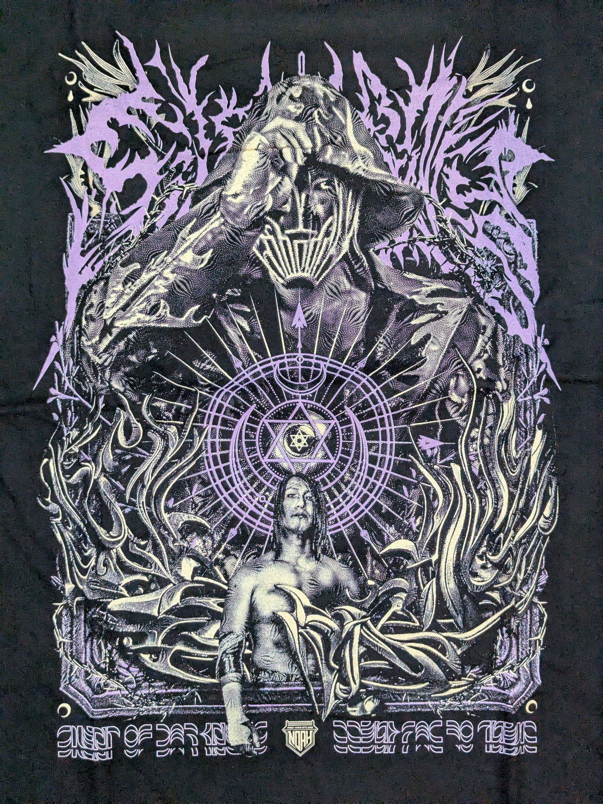 HAYATA「SILENT OF DARKNESS」グラフィックTシャツ②