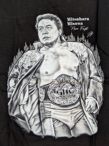 Mitsuharu Misawa × Kaoru Mitsumune Newly Drawn Illustration T-Shirt