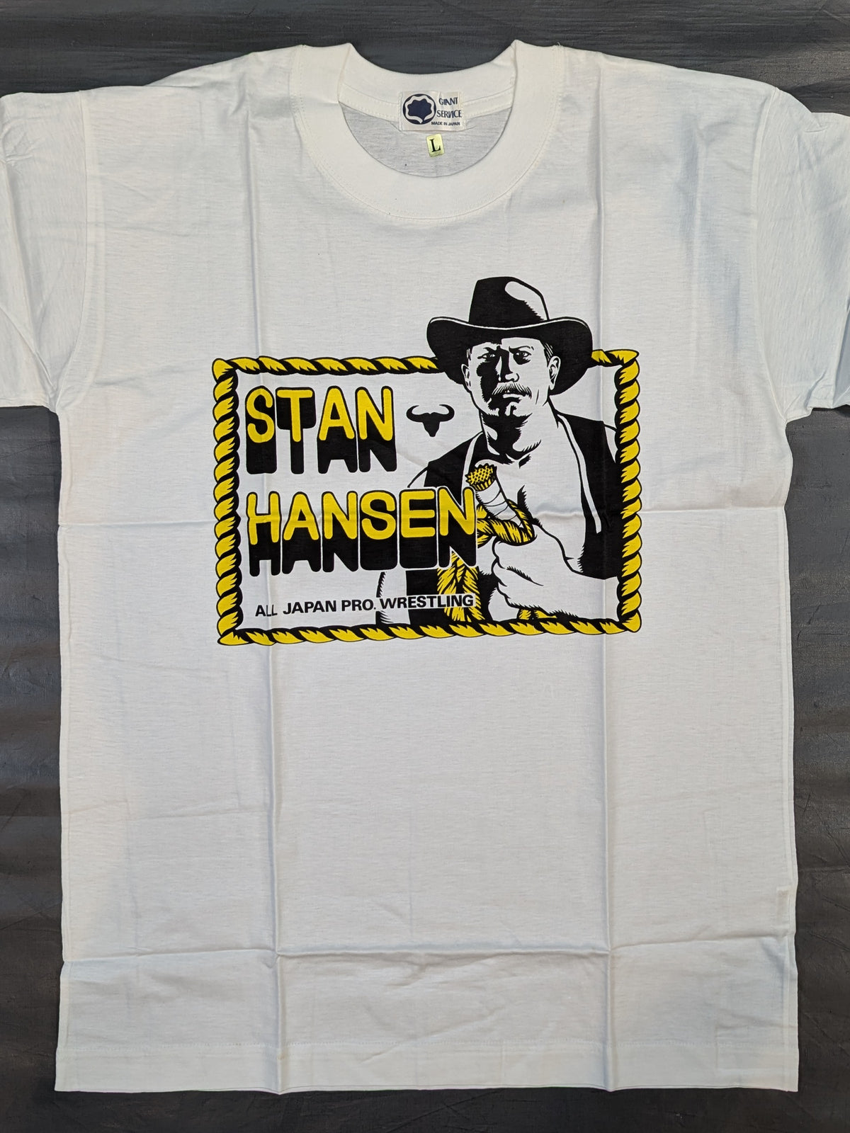 Stan Hansen "STAN HANSEN" Illustration T-Shirt