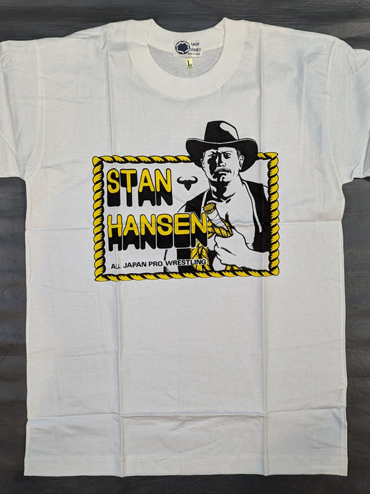 スタン・ハンセン「STAN HANSEN」イラストTシャツ