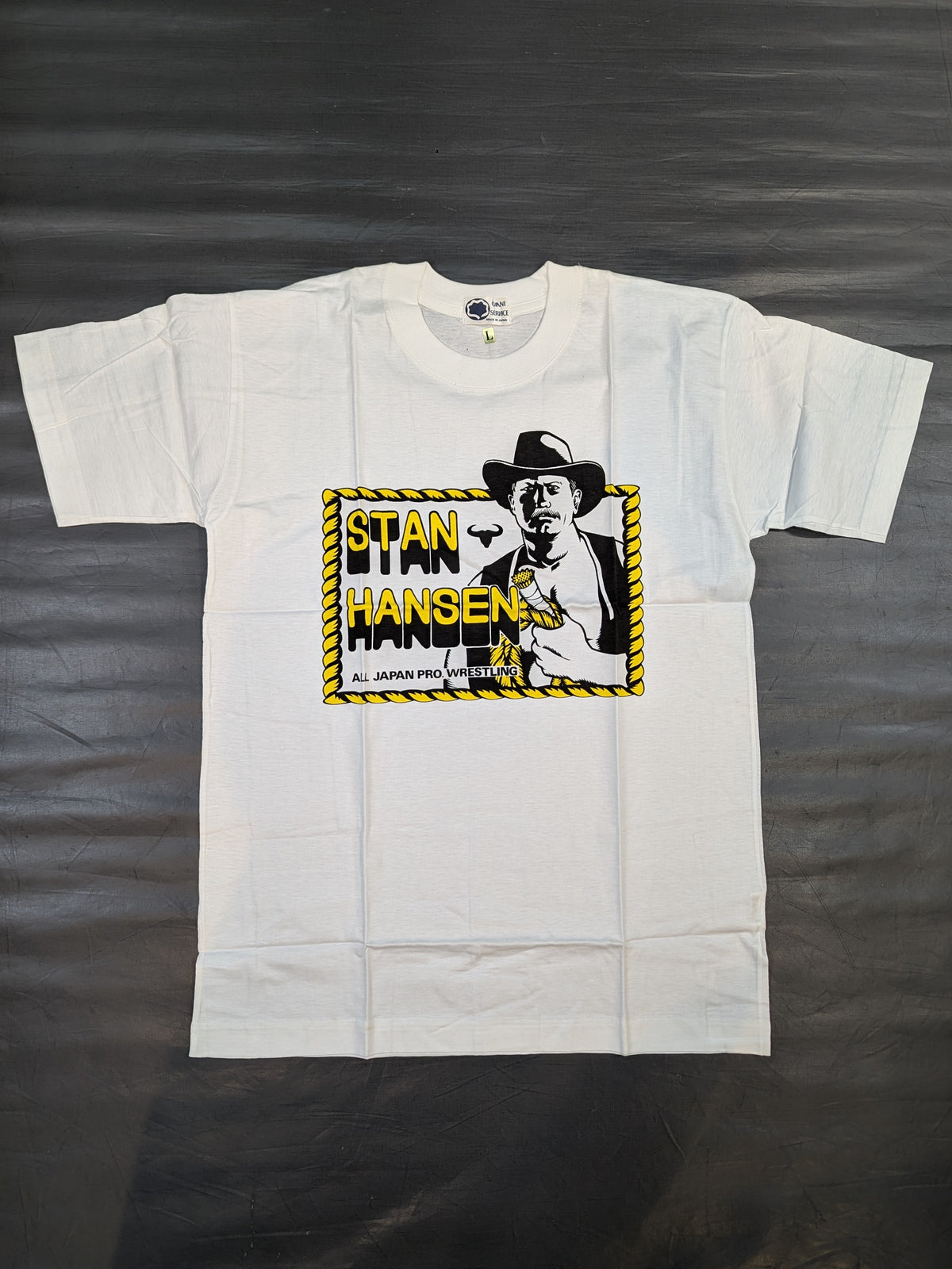 Stan Hansen "STAN HANSEN" Illustration T-Shirt