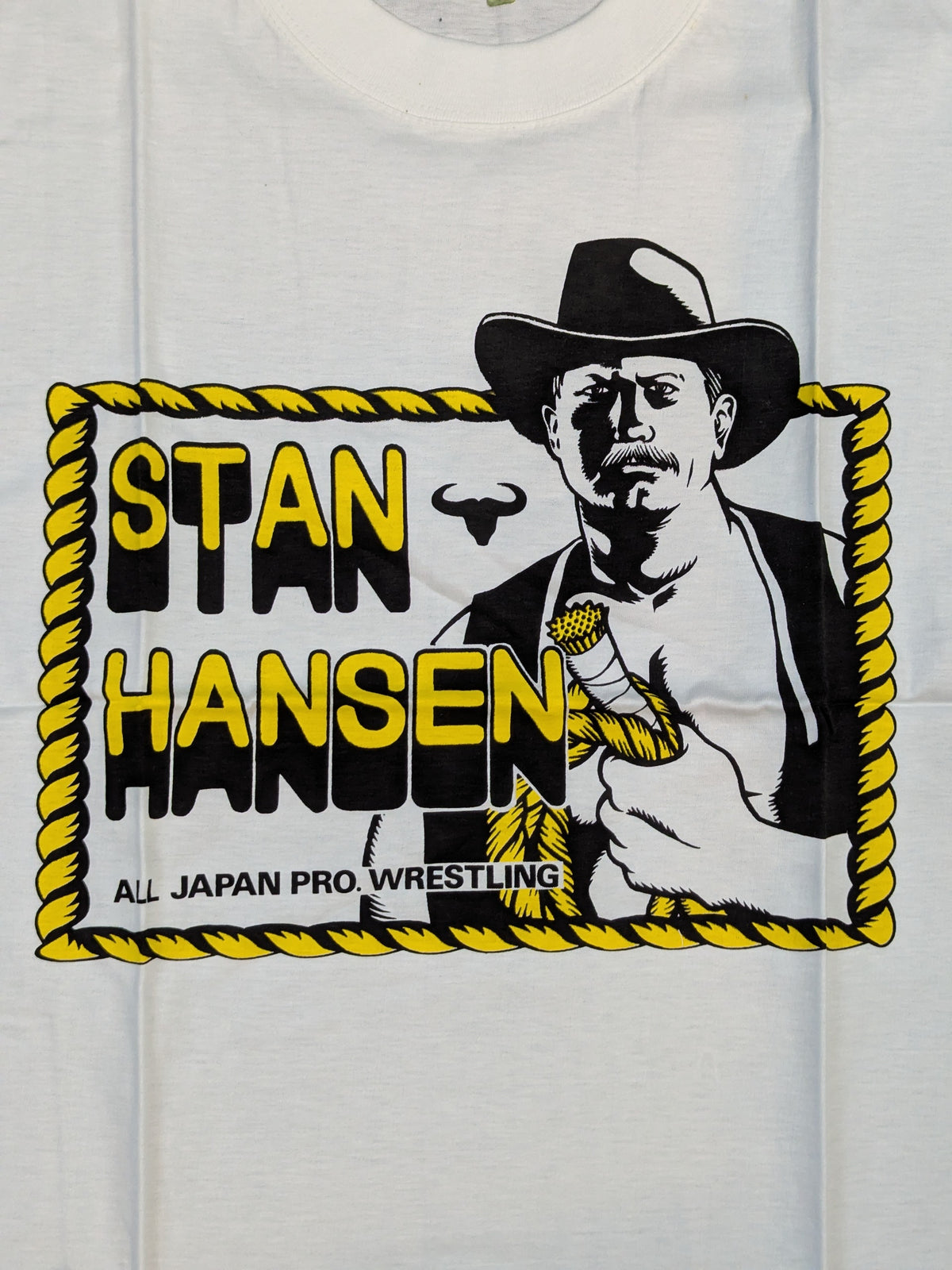 Stan Hansen "STAN HANSEN" Illustration T-Shirt