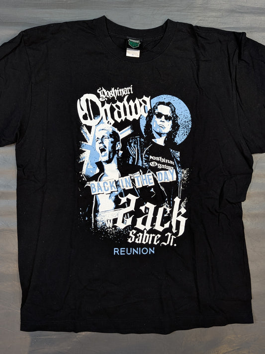 小川良成＆ザック・セイバーJr.「REUNION」Tシャツ②