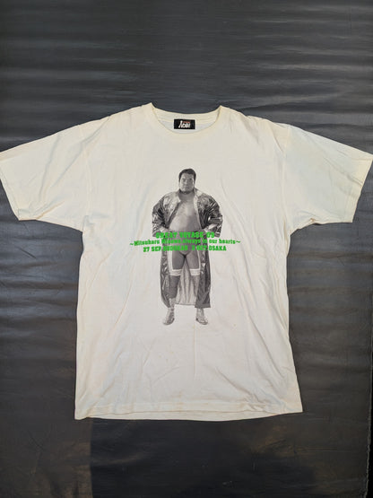 Mitsuharu Misawa  "GREAT VOYAGE '09" photo T-shirt