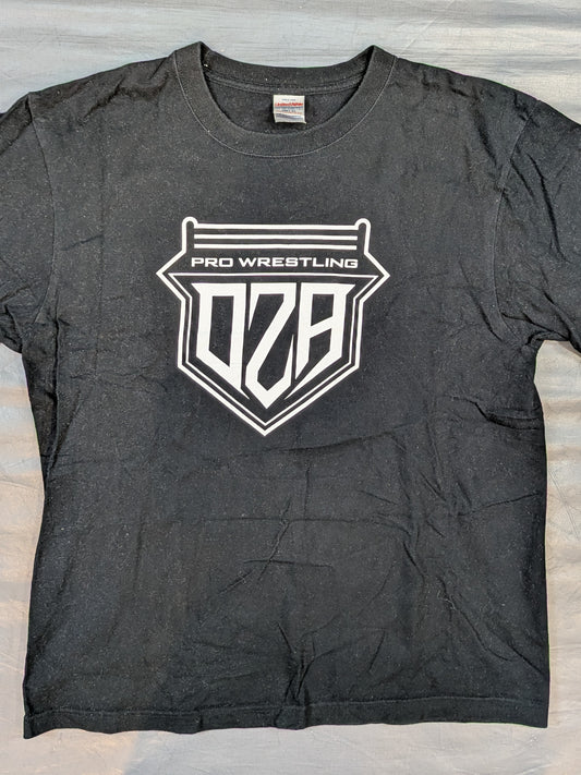 プロレスリングOZA Tシャツ②(ブラック)