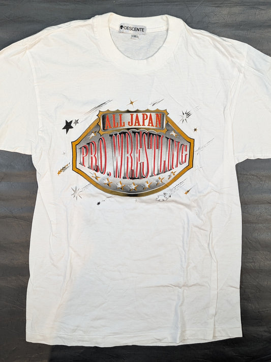 ★DESCENTE★ ALL JAPAN PRO. Wrestling T-shirt