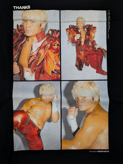 Kenoh 'THANKS' Photo T-Shirt (Black)