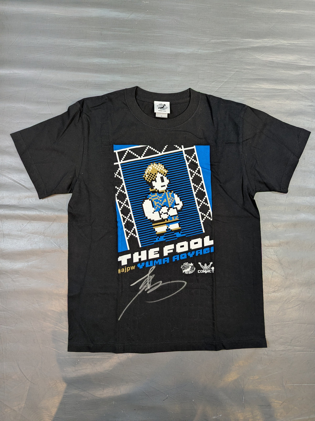 【hand signed autograph】 Yuma Aoyagi × CONVICT Collaboration T-Shirt