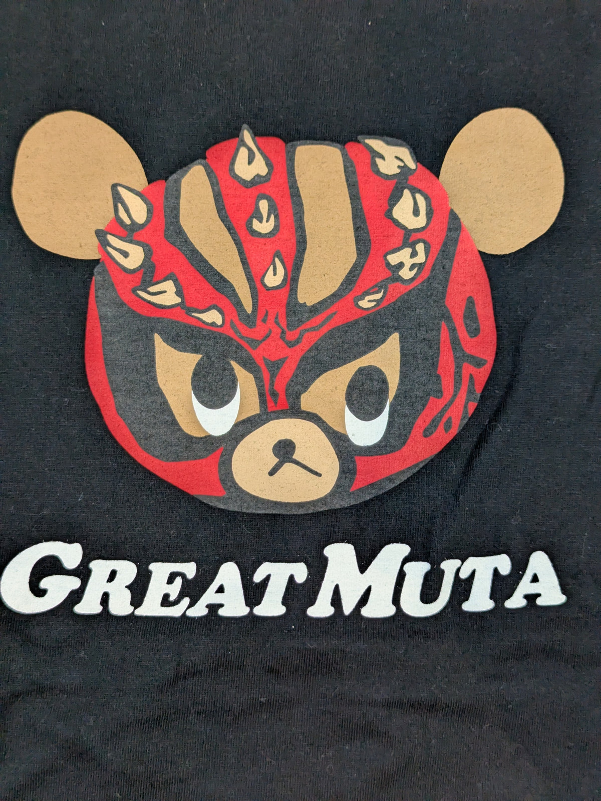 Great Muta 'Muta Bear' T-shirt (Pro Wrestling LOVE / Black)