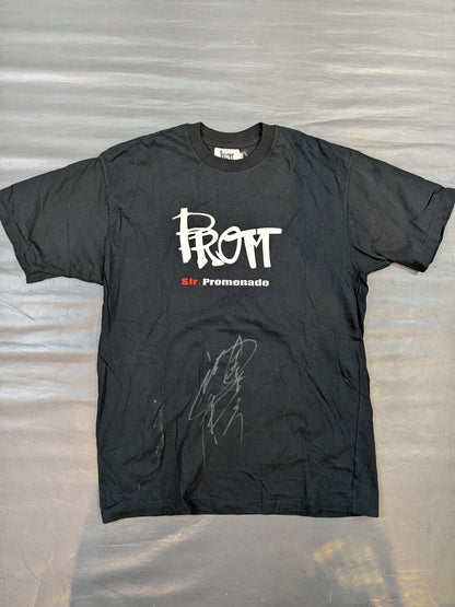 [Muto Keiji  hand signed autograph ] Batt Logo T-Shirt (Black)