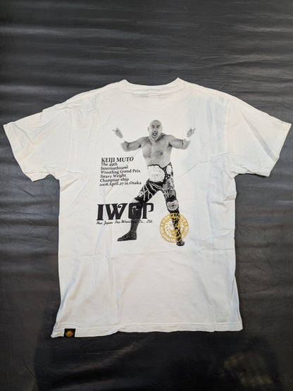 Great Muta & Muto Keiji 'Triple Crown & IWGP' Picture T-Shirt
